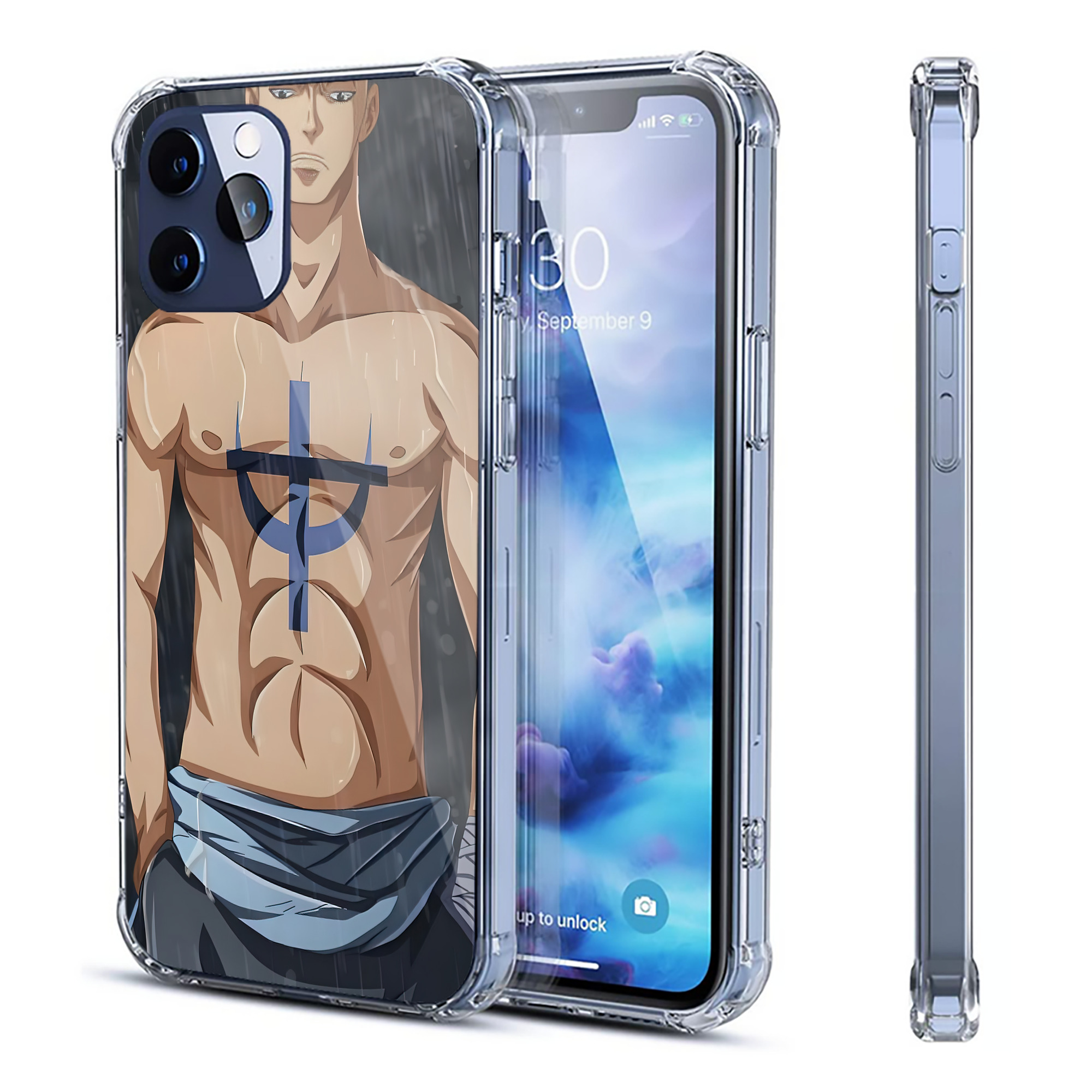 ワンピース ONE PIECE 【iPhone 12シリーズ対応】透明スマホケース（クリアソフトケース）